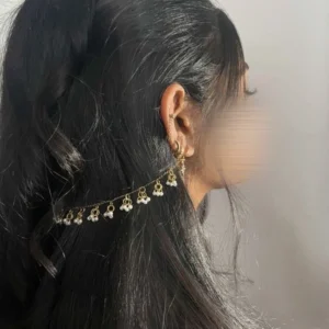 Sahara Pearl Jhumka Chain.