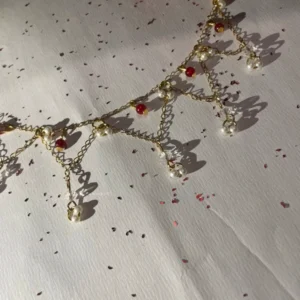 Pearl Velvet Veil Bracelet.
