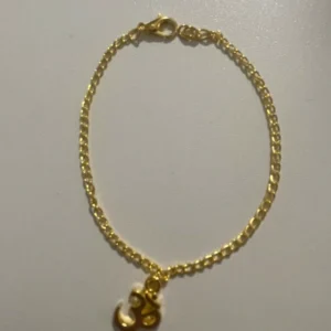 Gold om unisex bracelet